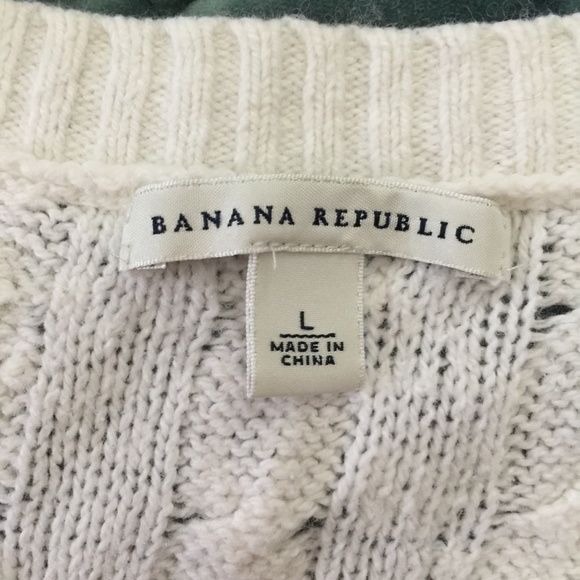 BR Cotton Wool Cable Knit Sweater - Picture 3 of 5
